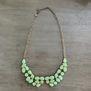 Mint Green Peter Pan Collar Necklace